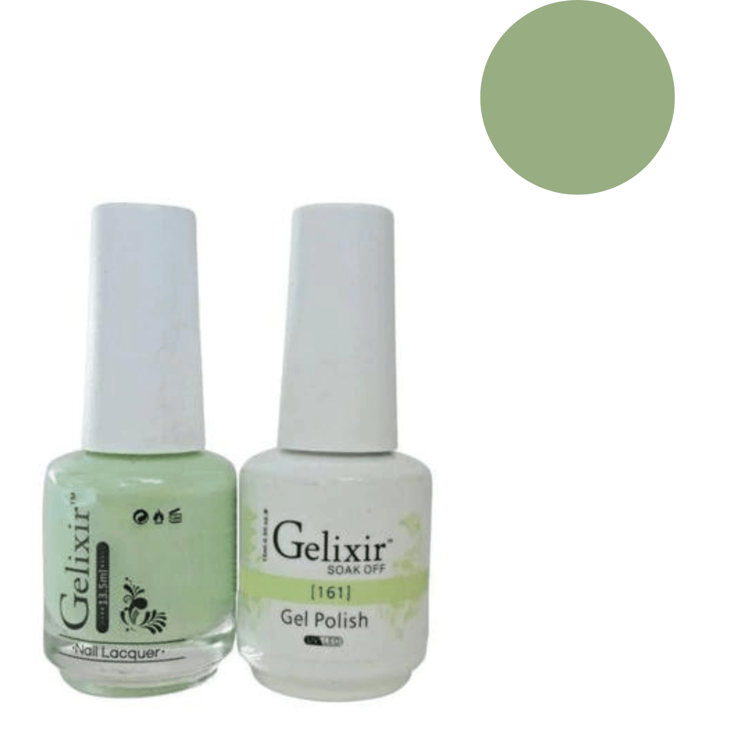 Gelixir Gel Polish & Nail Lacquer Duo - #161 - Premier Nail Supply
