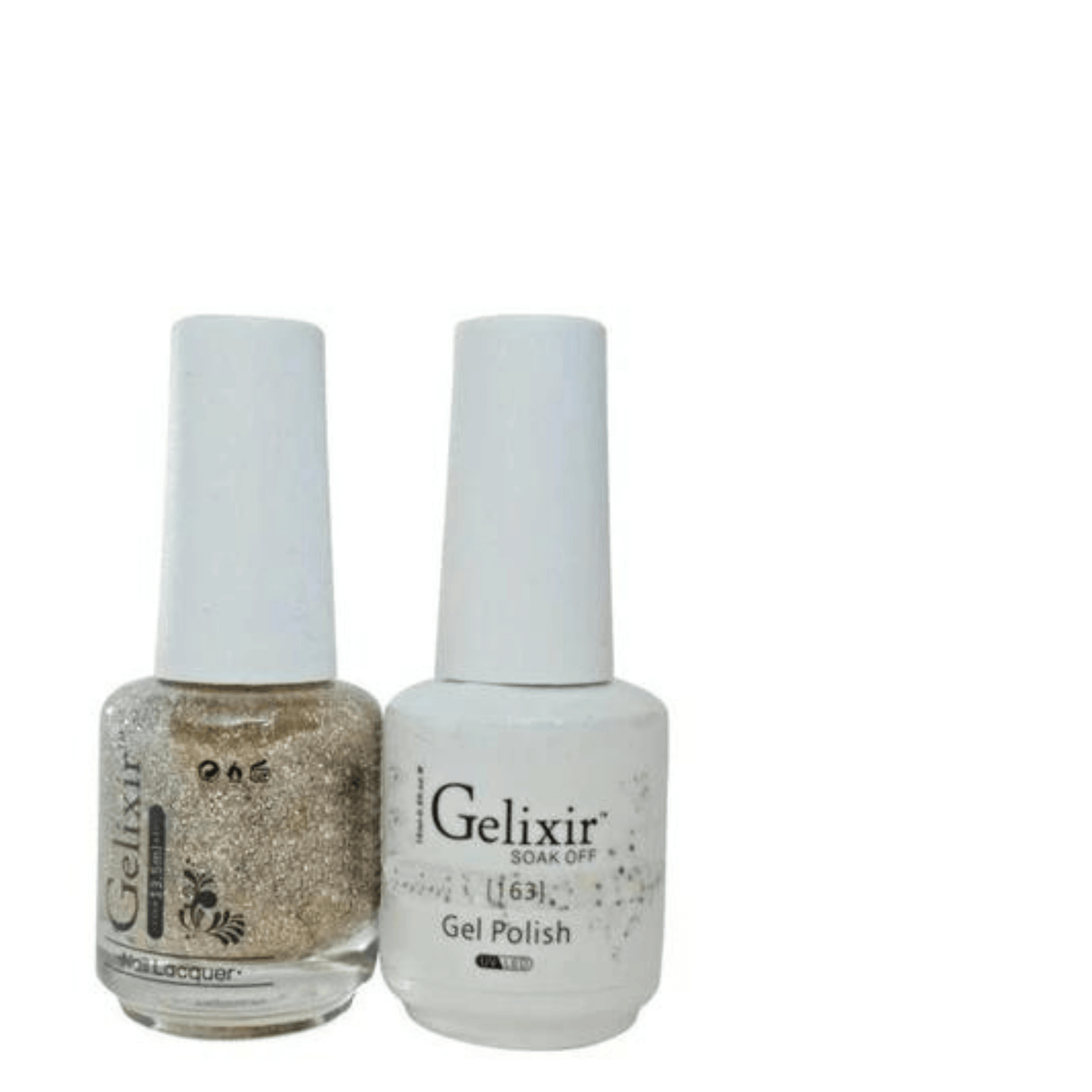 Gelixir Gel Polish & Nail Lacquer Duo - #163 - Premier Nail Supply