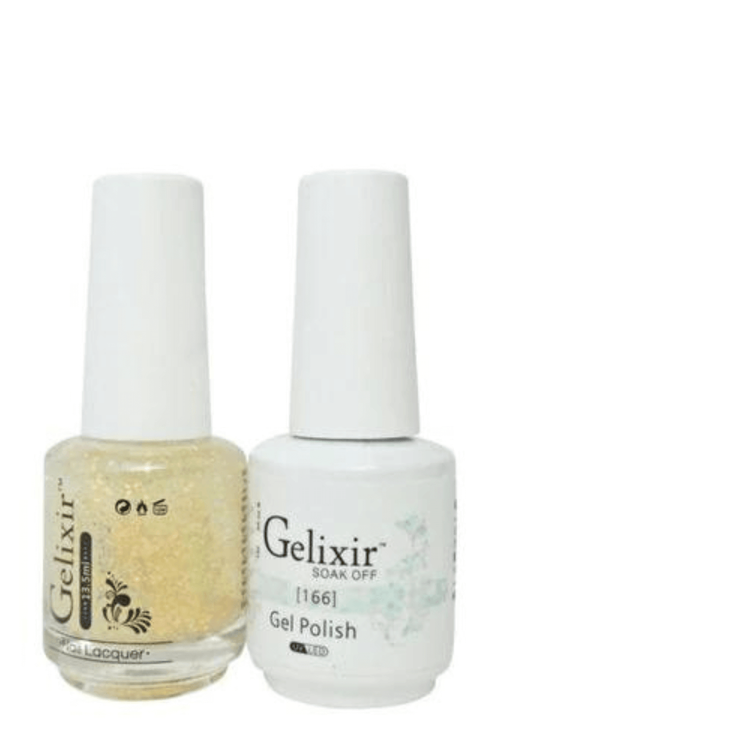 Gelixir Gel Polish & Nail Lacquer Duo - #166 - Premier Nail Supply