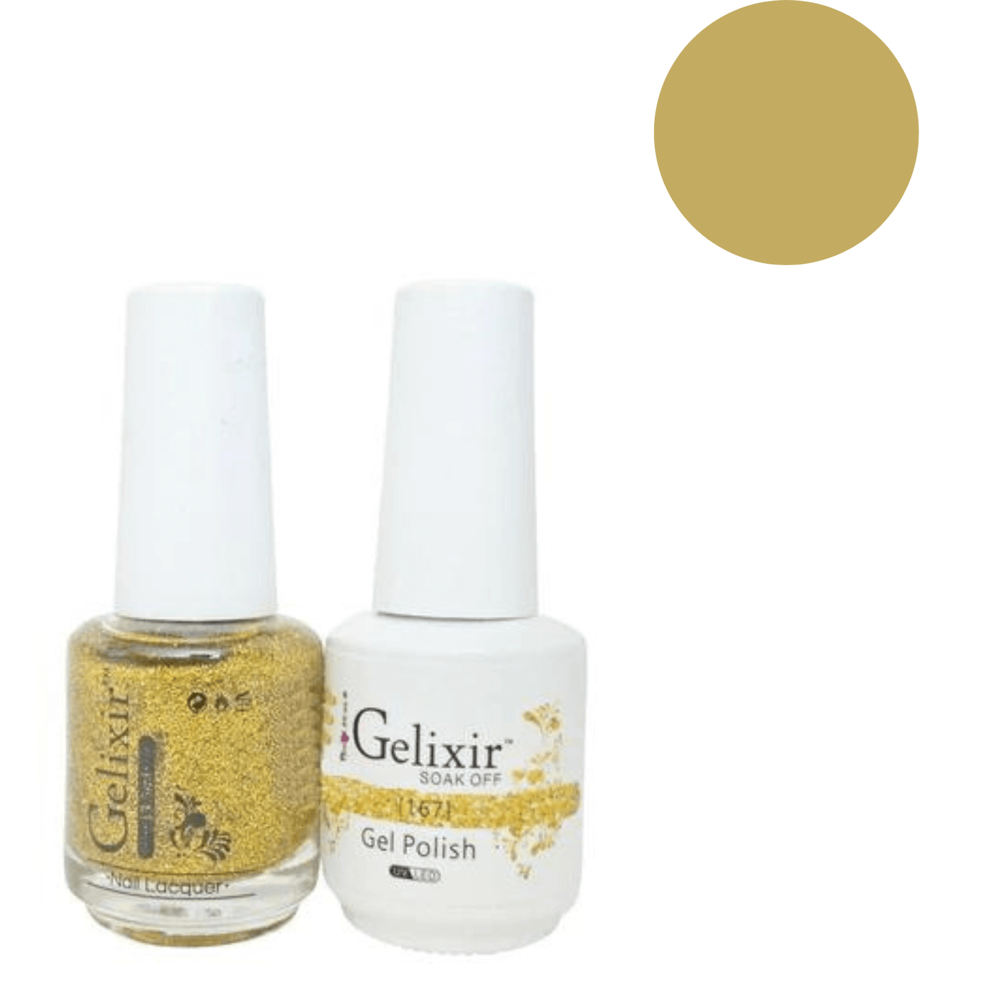 Gelixir Gel Polish & Nail Lacquer Duo - #167 - Premier Nail Supply