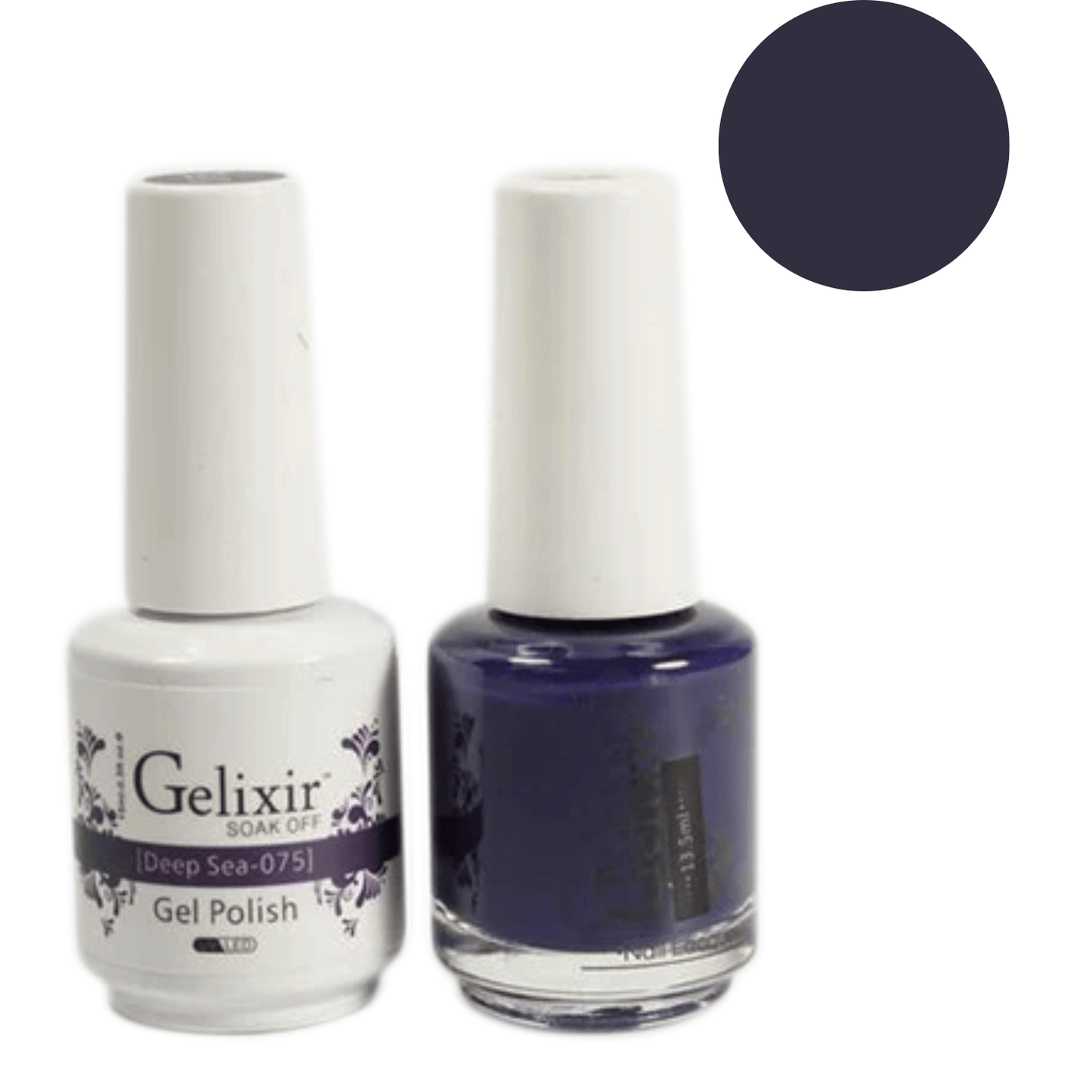 Gelixir Gel Polish & Nail Lacquer Duo Deep Sea - #75 - Premier Nail Supply