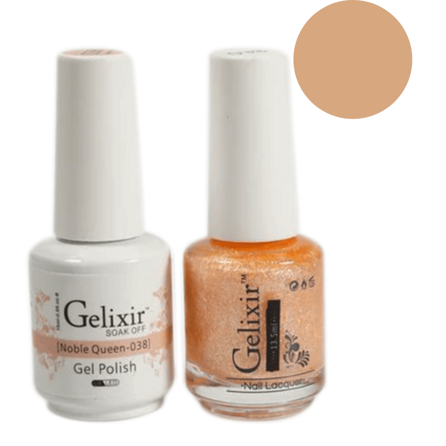 Gelixir Gel Polish & Nail Lacquer Duo Noble Queen - #38 - Premier Nail Supply