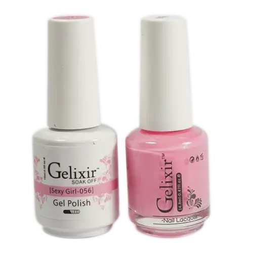Gelixir Gel Polish & Nail Lacquer Duo Sexy Girl - #56 - Premier Nail Supply