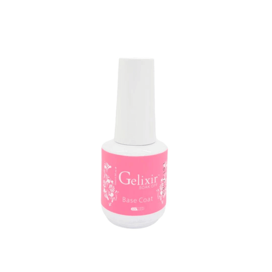 Gelixiz Soak Off Gel Base coat 0.5 oz - Premier Nail Supply 