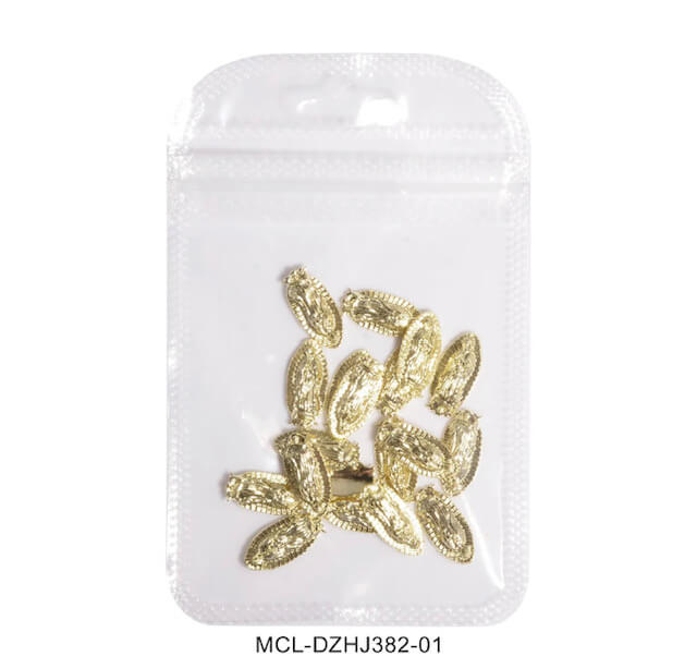Nail Charm Virgin of Marry Gold 12 pcs/bag - Premier Nail Supply