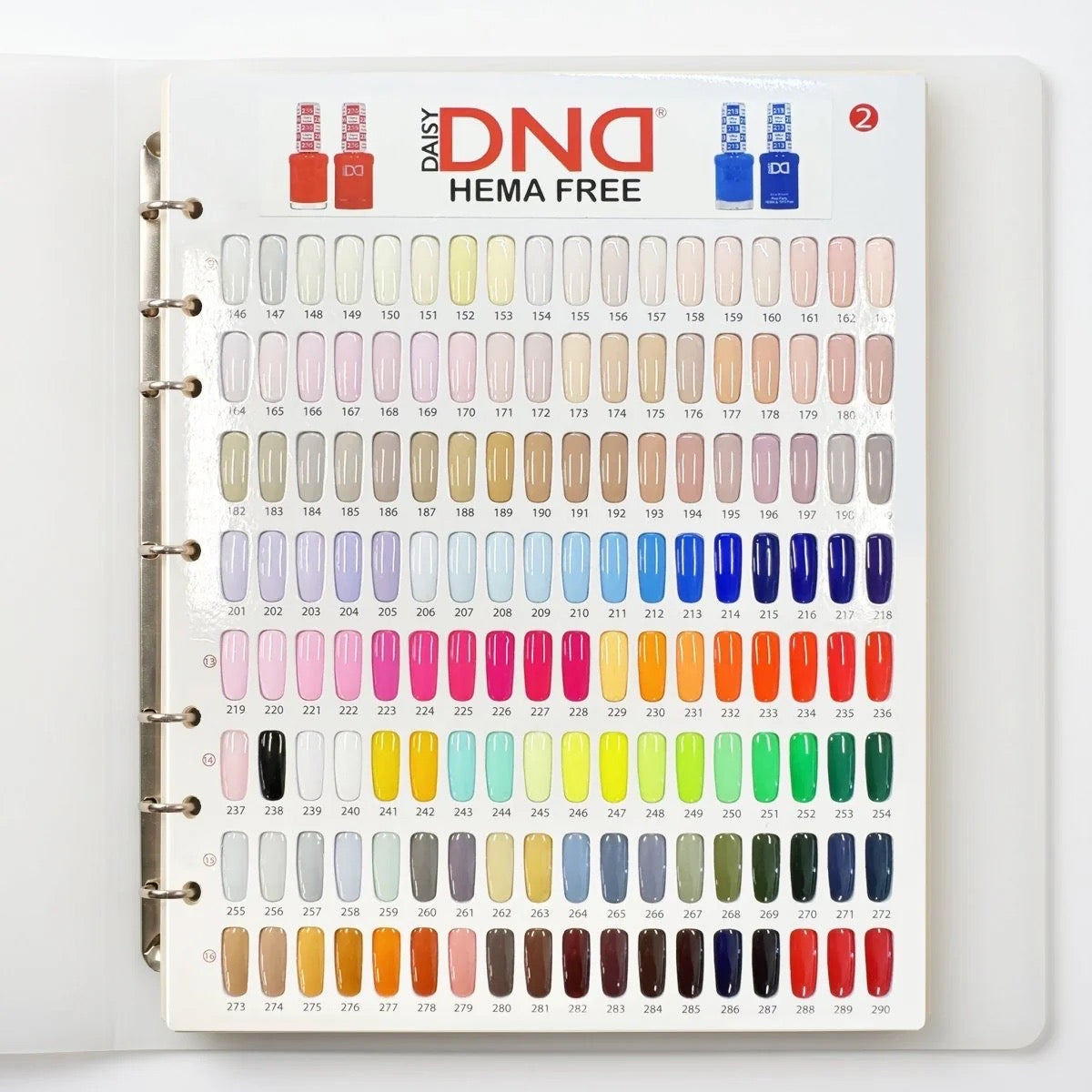 DND HEMA & TPO Free Master Full Line — 288 Color Duos
