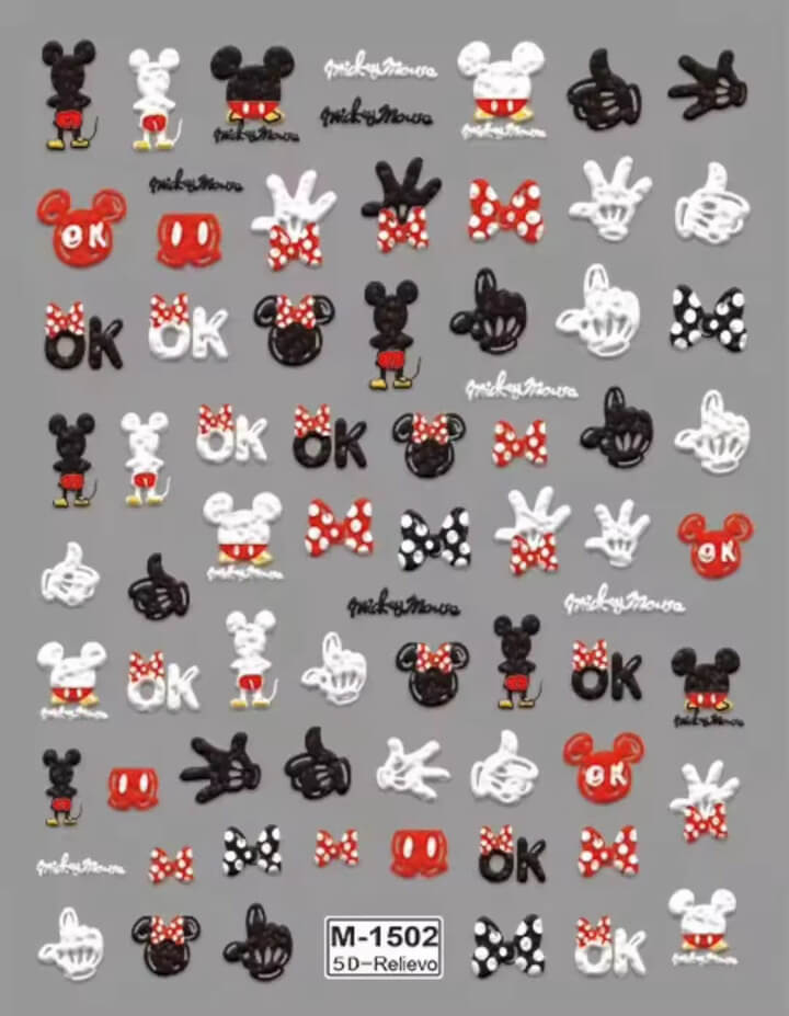 Nail Sticker #M1502