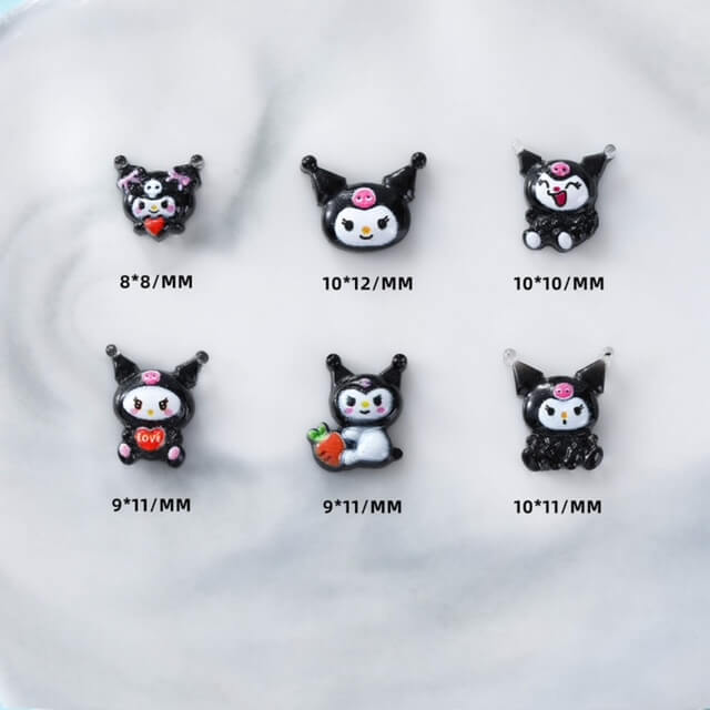 Nail Charm Kawaii Resin 12pcs/Bag - Premier Nail Supply
