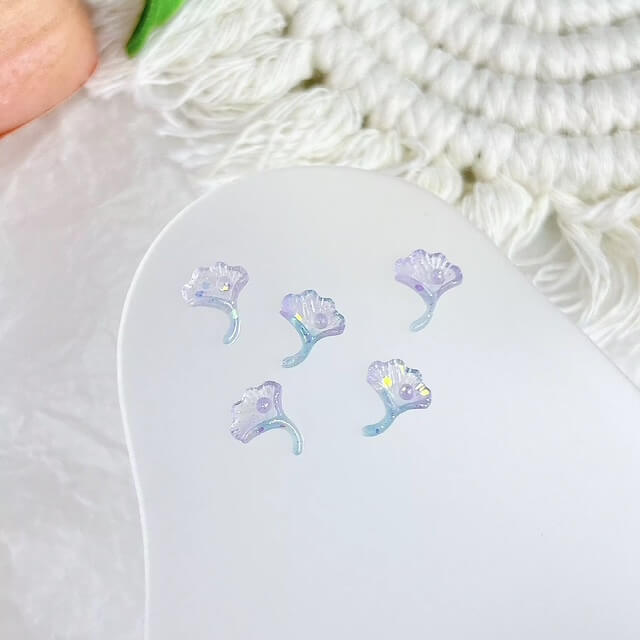 Nail Charm 3D Summer Ocean, Seashell, Mermaid