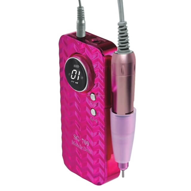 Portable Nail Drill Electric Cordless E-Files SG709 - Premier Nail Supply