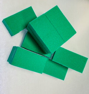 Mini Nail Buffer Block Green Coarse/Medium 1000pcs/box - Premier Nail Supply