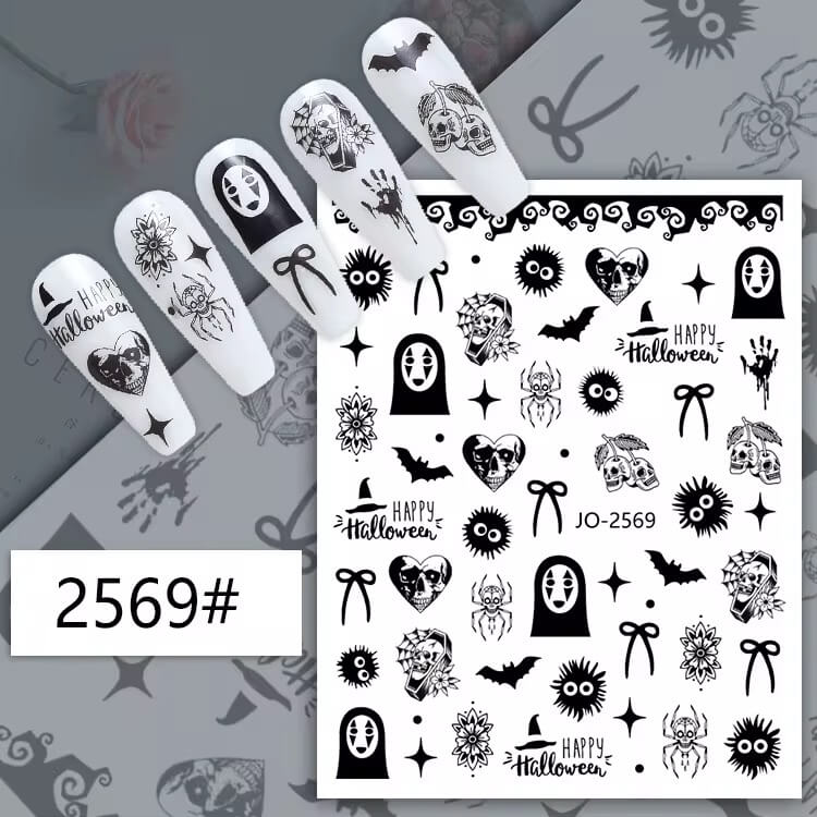 Nail Sticker Halloween #JO2569