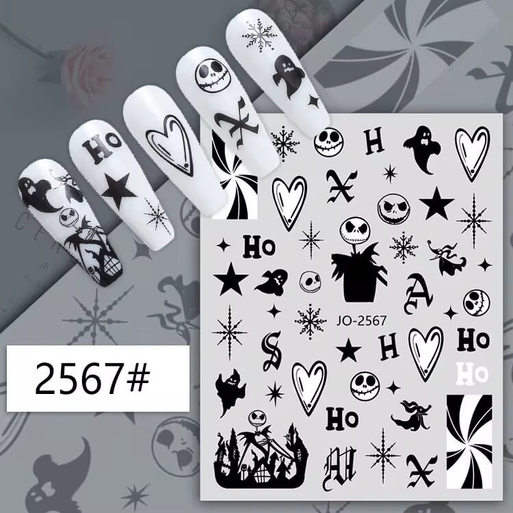 Nail Sticker Halloween #JO2567