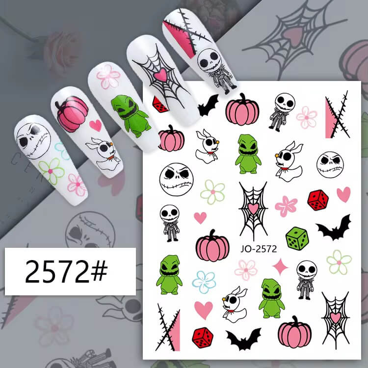Nail Sticker Halloween #JO2572