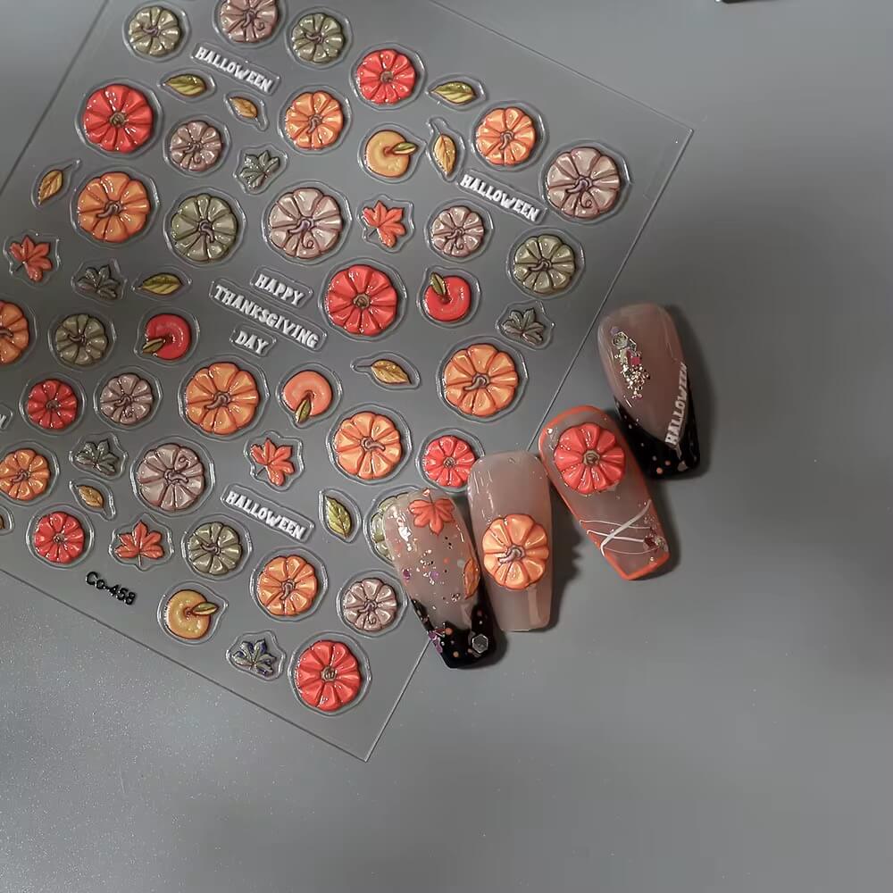 Nail Sticker Thanksgiving 6D #CO458