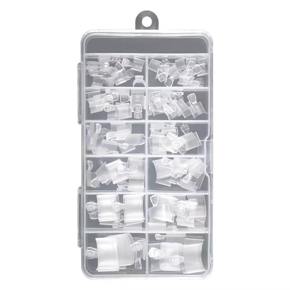 Toenail Tips Half Cover Square Extensions