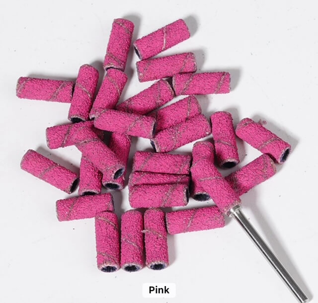 Small Sanding Band for Nail Drill bit Grit 100-150-180 / 100pcs/box - Premier Nail Supply