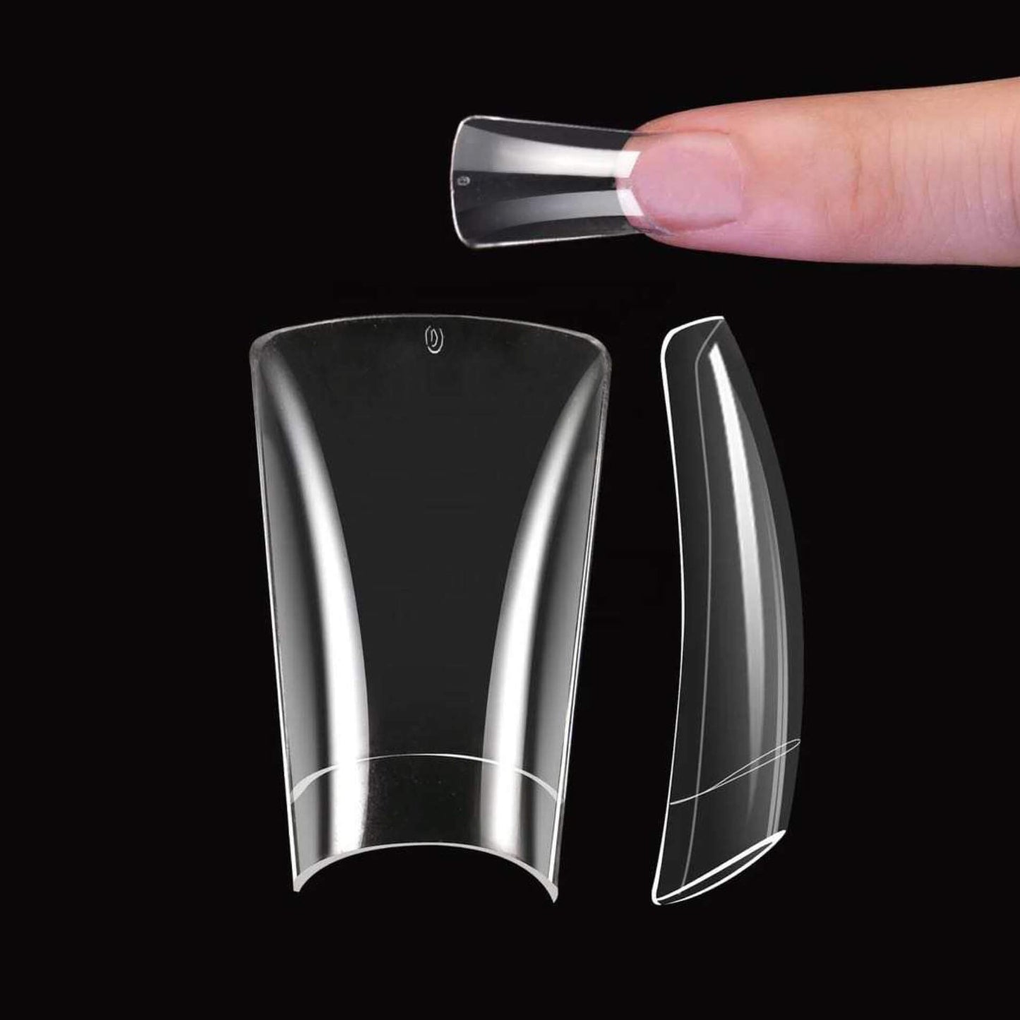 Nail Duck Tip Clear 250pcs/Box - Premier Nail Supply