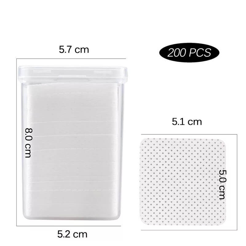 200pcs Lint Free Wipes - Premier Nail Supply