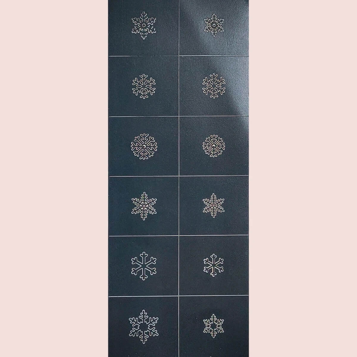 Airbrush Stencils Nail Stickers Christmas Snowflake Flame. - Premier Nail Supply