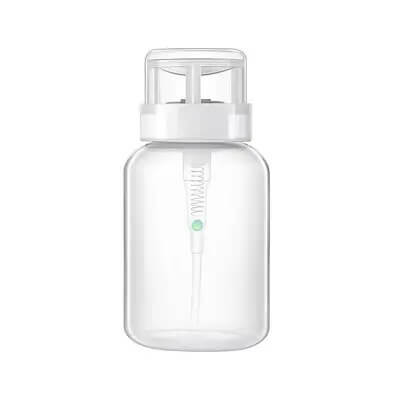 Empty Bottle Pump Dispenser Liquid 200ml - Premier Nail Supply