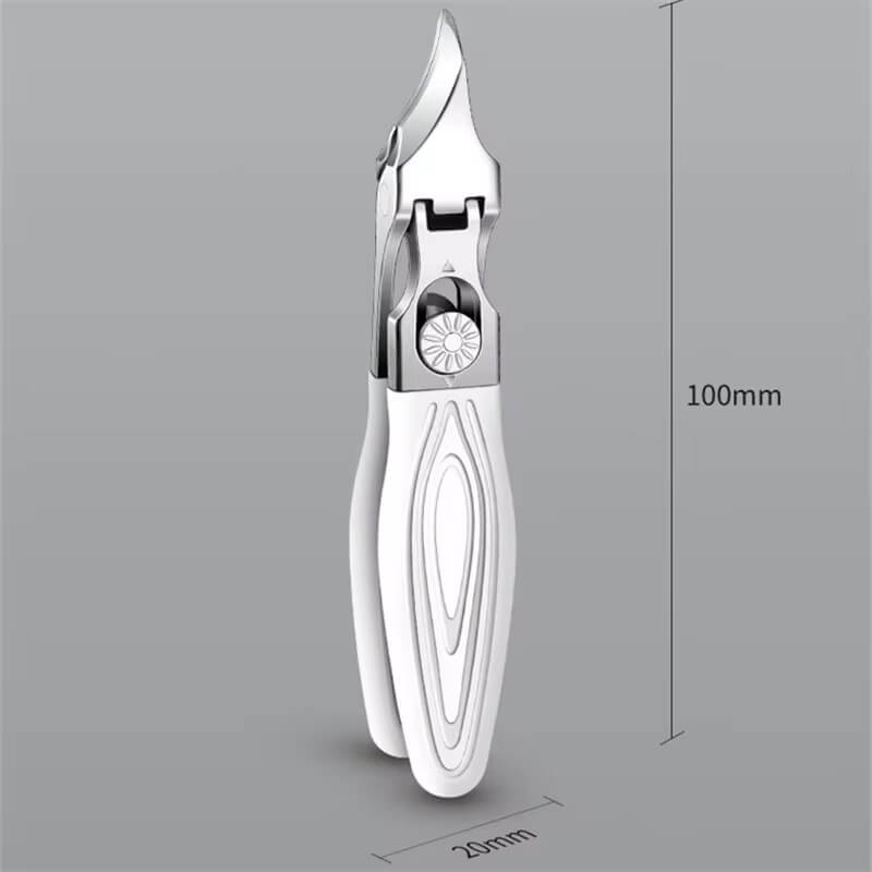 Toenail Clippers for Ingrown & Thick Toenails Black and White 1pcs #9226-4