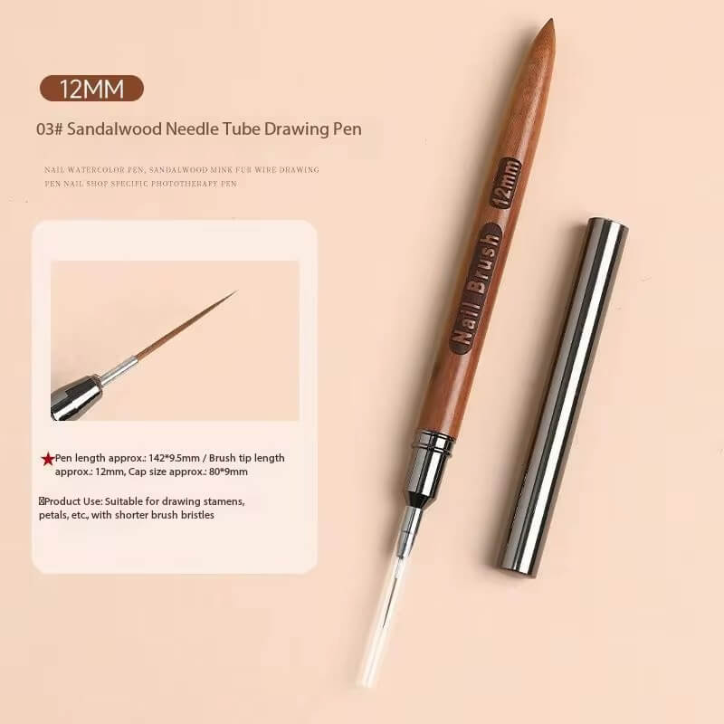 Medina - Nail Art Liner Brush 12mm #5385-5