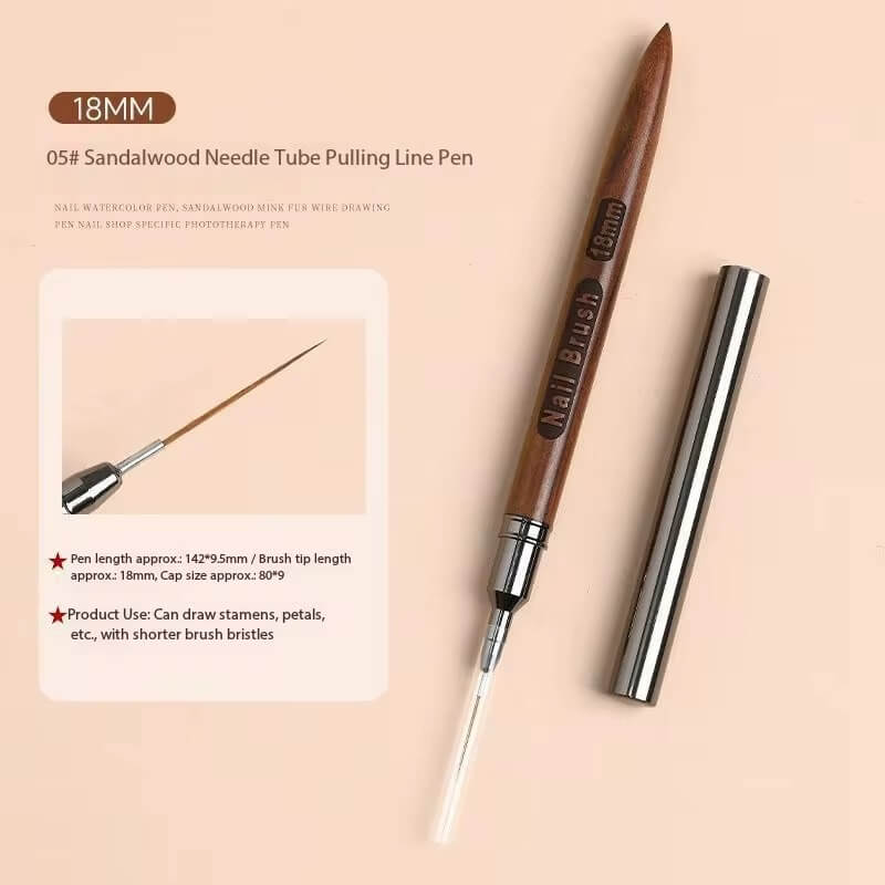Medina - Nail Art Liner Brush 18mm #5383-5