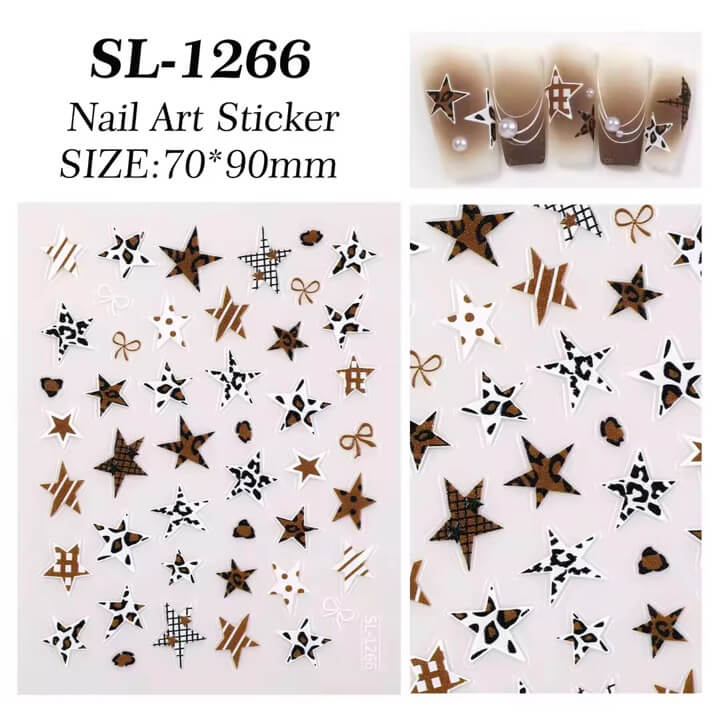 Nail Sticker Star #SL1266