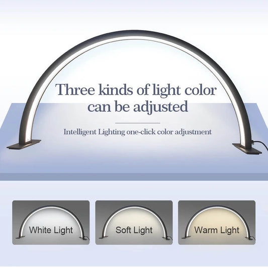MN Beauty - LED Lamp Haft Moon Light Table for Nail - Premier Nail Supply