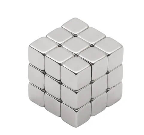 Nail Cat Eye Magnet Square Cube 27pcs/Bag