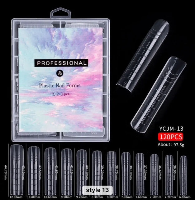 Nail Dual Forms Polygel Square XXL #YCJM013