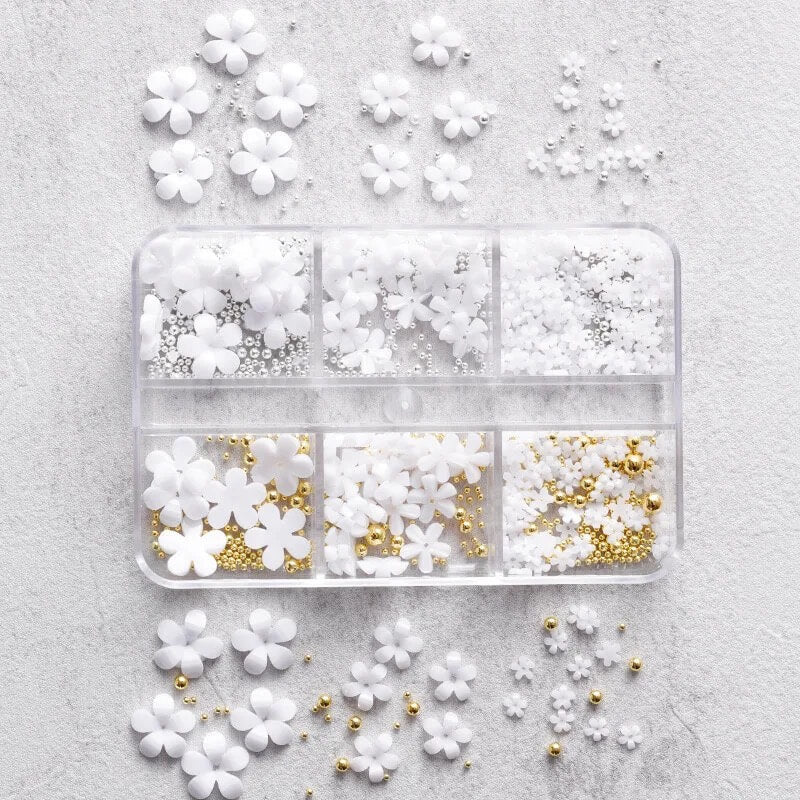 Acrylic Flowers 3D Nail Art - Premier Nail Supply