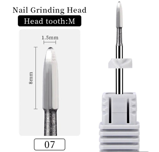 Carbide Cuticle Nail Drill Bit 3/32" - Premier Nail Supply 