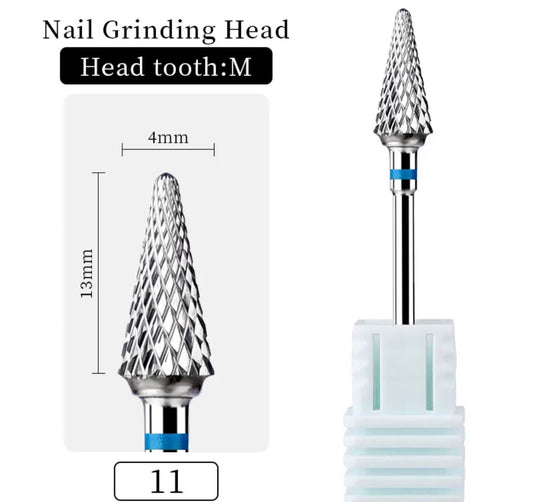 Carbide Nail Shank Drill Bit 3/32" M - Premier Nail Supply