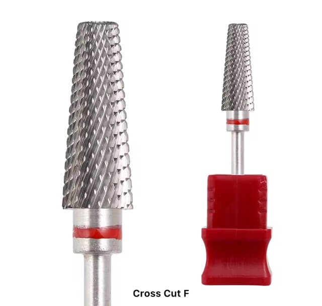 MN Beauty - Nail Drill Bit 5in1 Long Umbrella TLR 3/32