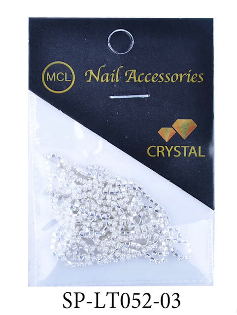 Rhinestone Chain Nail Art - Premier Nail Supply