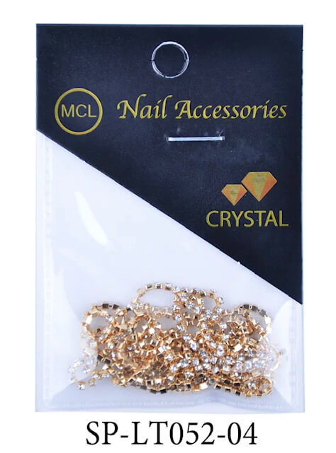 Rhinestone Chain Nail Art - Premier Nail Supply