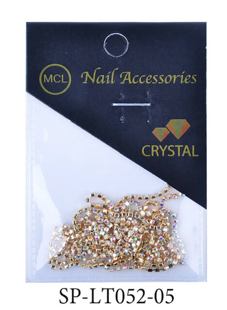 Rhinestone Chain Nail Art - Premier Nail Supply