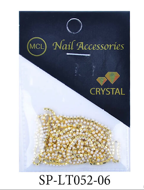Rhinestone Chain Nail Art - Premier Nail Supply