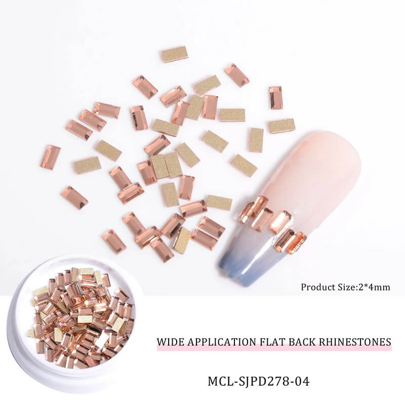 Nail Art Flat Back Rhinestone Crytal AB - Premier Nail Supply