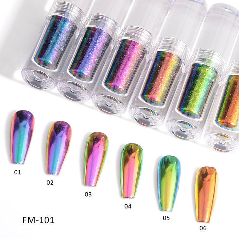 Chrome Nail Powder Liquid FM101 - Premier Nail Supply