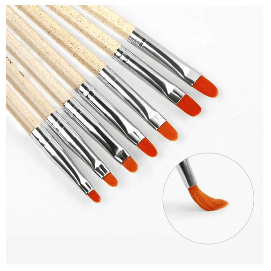 7pcs/Gel Nail Art Brush set - Premier Nail Supply