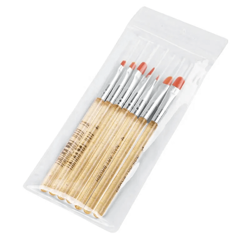 7pcs/Gel Nail Art Brush set - Premier Nail Supply