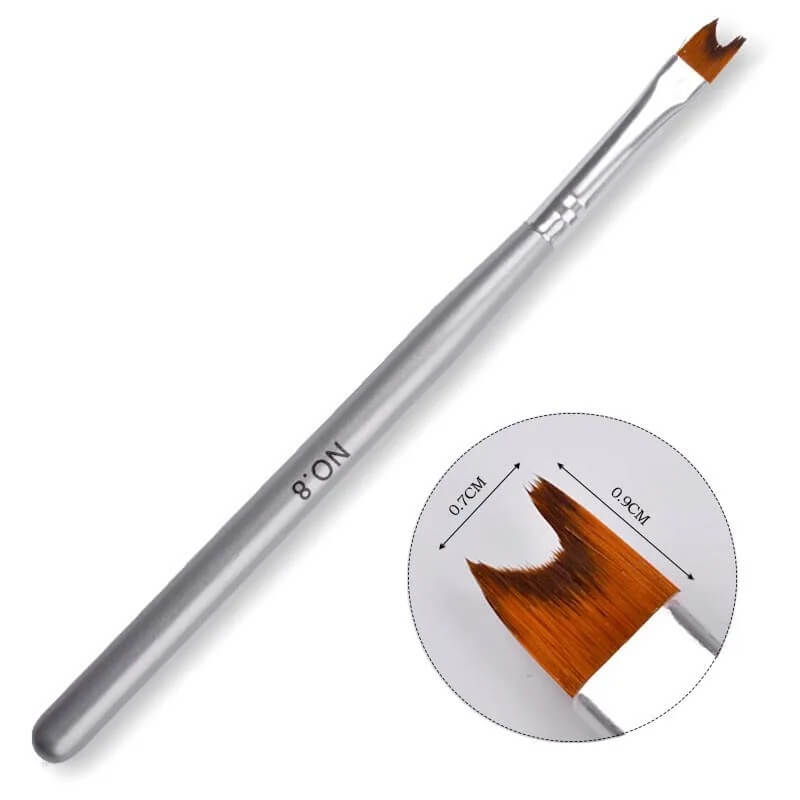 Nail Art Brush French Tip Nail Brush - Premier Nail Supply