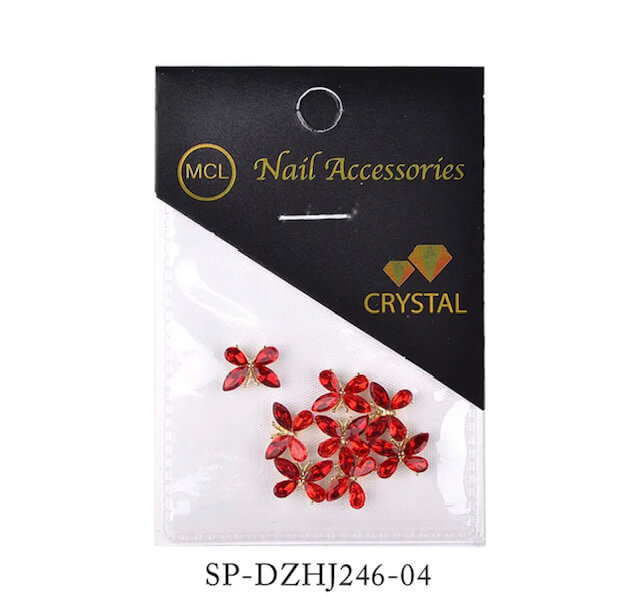 Nail Art Rhinestone 3D Butterfly Crytal AB 10pcs/Bag - Premier Nail Supply