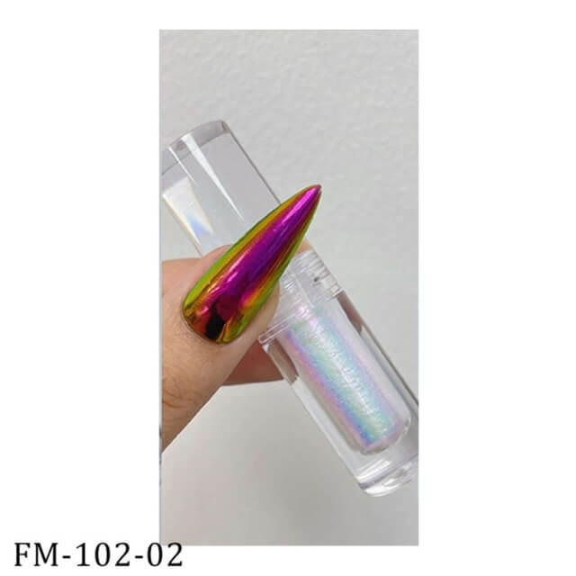 Chrome Nail Powder Liquid FM102 - Premier Nail Supply