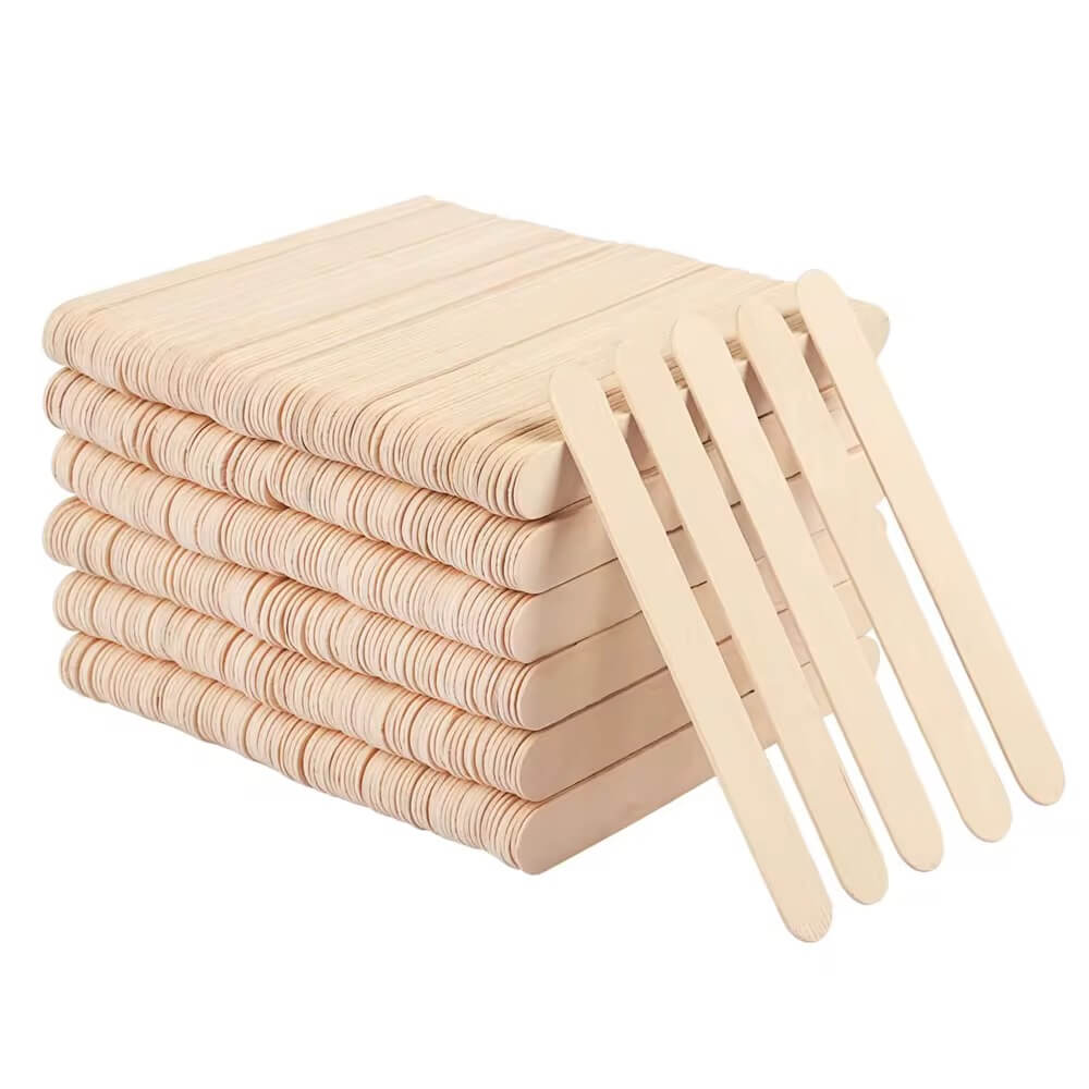 Wooden Wax Sticks 50pcs/Bag