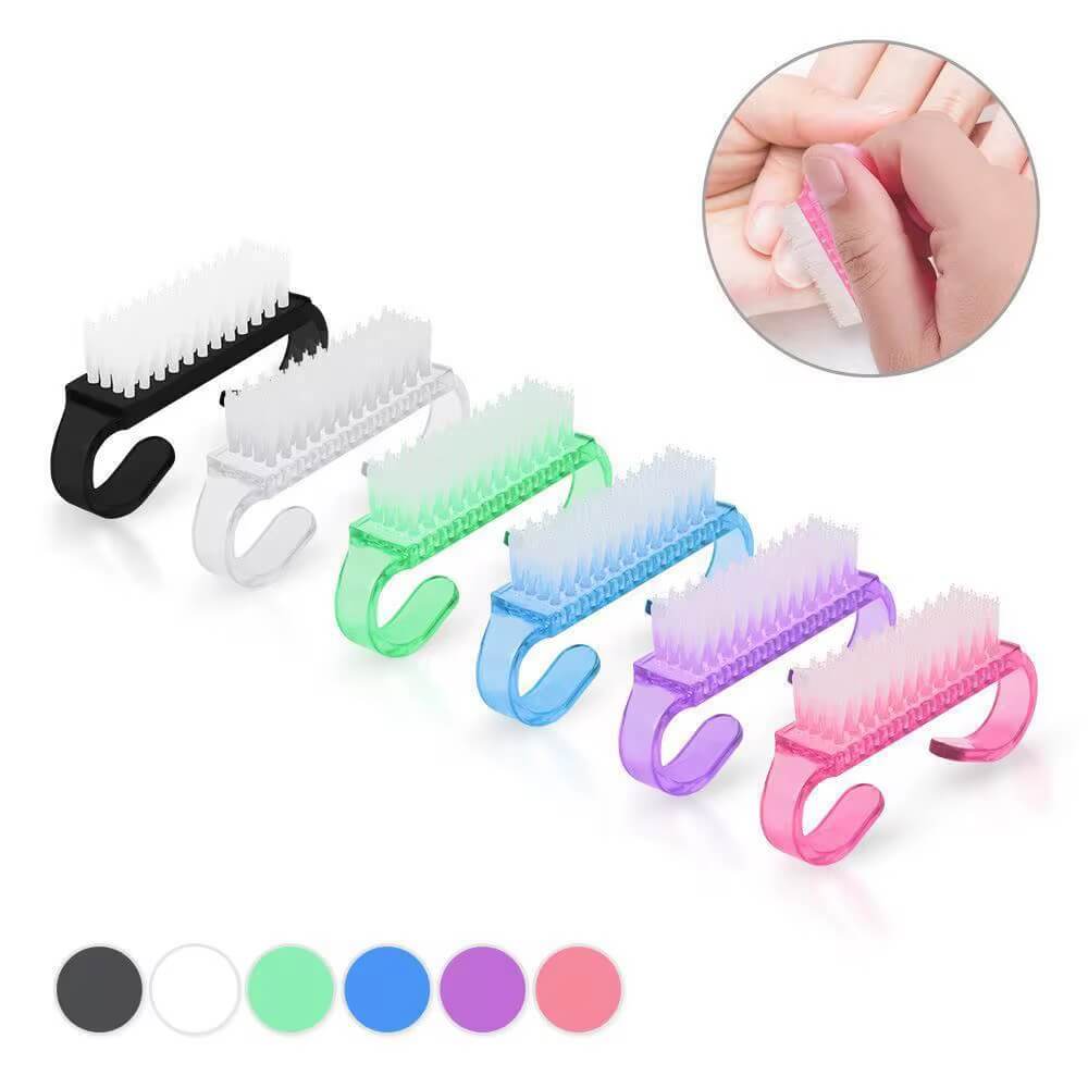Manicure & Pedicure Nail Cleaning Brush 6pcs #8683