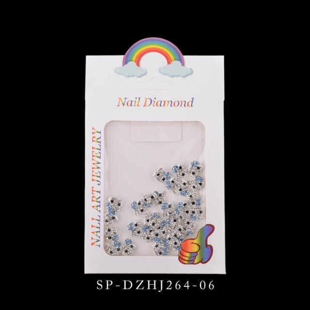 3D Hello Kitty Rhinestone Nail Charm 10 pcs/bag - Premier Nail Supply